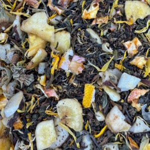 infusion tropicale bio, mélange rafraîchissant et exotique, thé aux saveurs estivales, infusion coco et citron, potion revitalisante, thé bio aux fruits et fleurs, infusion douce et apaisante, préparation pour thé exotique, mélange de thé blanc bio, infusion fruitée et florale, thé rafraîchissant aux agrumes, infusion estivale aux fruits tropicaux.