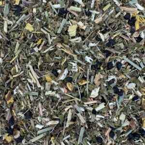 infusion protectrice bio, tisane anti-refroidissement, mélange de thym et sureau, potion immunitaire, infusion réconfortante, thé de protection naturelle, préparation pour tisane apaisante, boisson réchauffante et revitalisante.