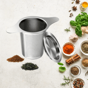 accessoire à thé, filtre à thé, boule à thé, passoire à thé, diffuseur de thé, ustensile pour thé, tamis à thé, infuseur à feuilles, infuseur à herbes, infuseur pour tisanes