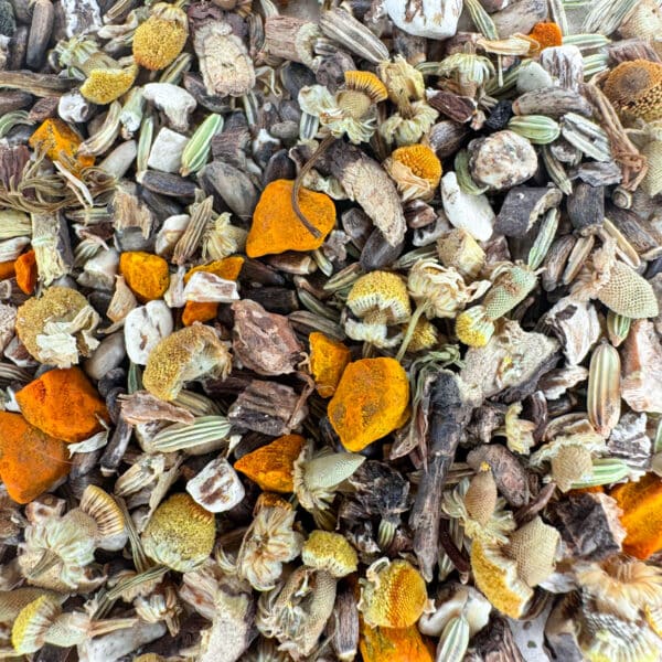 tisane foie, tisane allaitement foie, infusion soutien hépatique, tisane jaunisse bébé, tisane sage-femme, tisane detox naturelle, infusion postnatale, tisane artisanale suisse, plantes hépatoprotectrices, infusion drainage naturel